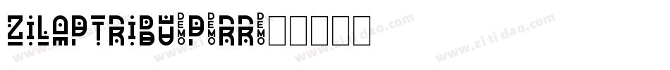 ZilapTribu-p5rR字体转换