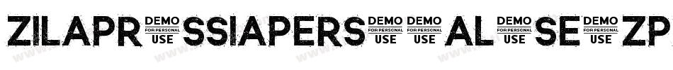 ZilapRussiaPersonalUse-ZPZx字体转换