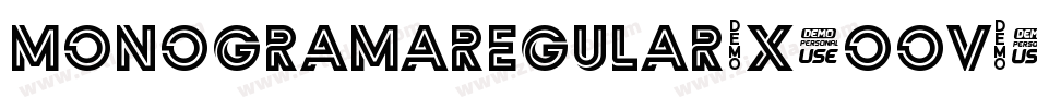 MonogramaRegular-x3ooV字体转换