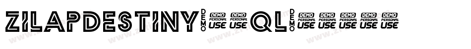 ZilapDestiny-17qL字体转换