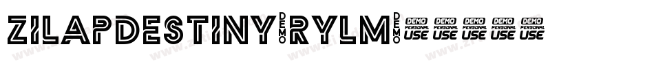 ZilapDestiny-RYLM字体转换