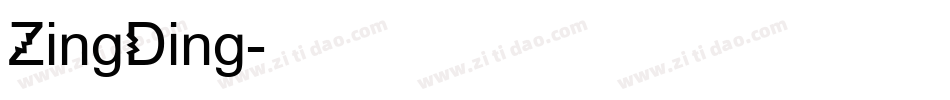 ZingDing字体转换