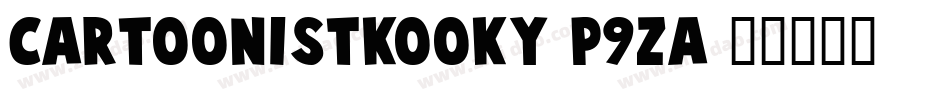 Cartoonistkooky-p9za字体转换