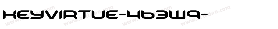 KeyVirtue-4B3W9字体转换