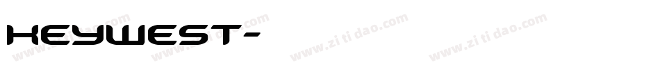 KeyWest字体转换