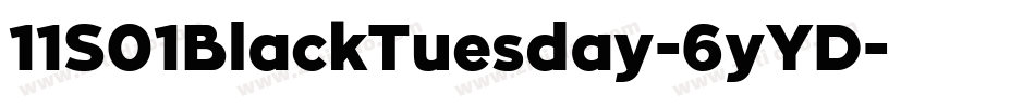 11S01BlackTuesday-6yYD字体转换