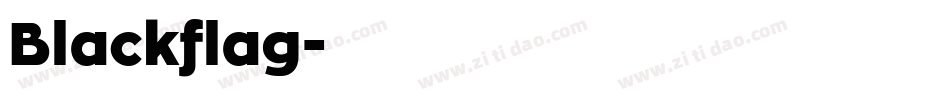 Blackflag字体转换