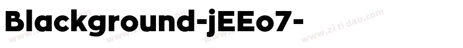 Blackground-jEEo7字体转换