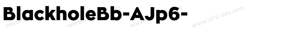 BlackholeBb-AJp6字体转换