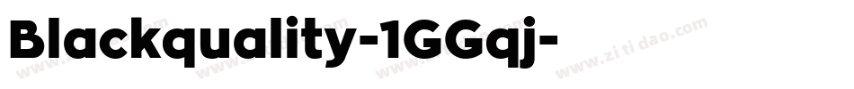 Blackquality-1GGqj字体转换