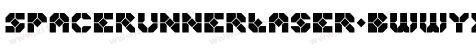 SpaceRunnerLaser-BWWyx字体转换