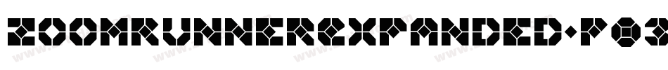 ZoomRunnerExpanded-P03g字体转换