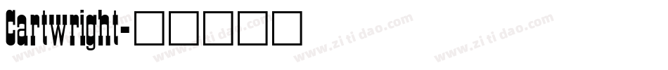 Cartwright字体转换