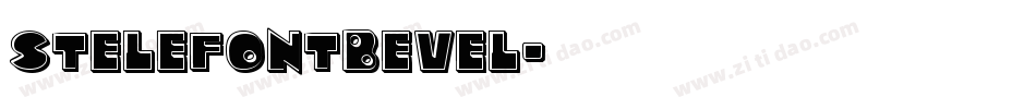 StelefontBevel字体转换
