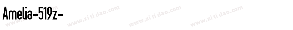 Amelia-519z字体转换