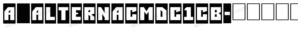 a_AlternaCmDc1Cb字体转换