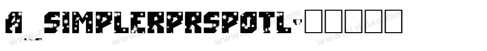 a_SimplerPrspOtl字体转换
