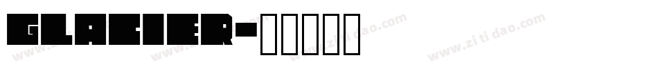 Glacier字体转换
