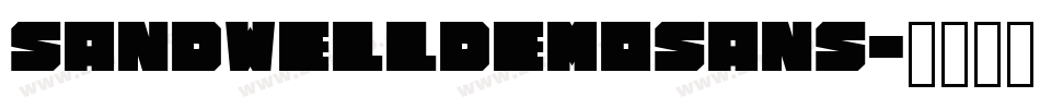 SandwellDEMOSans字体转换
