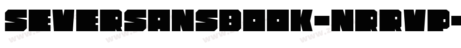 SeverSansBook-nRRvP字体转换