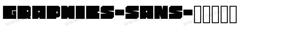 graphics-sans字体转换