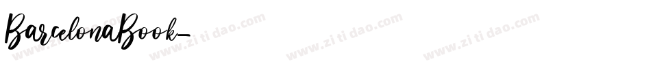 BarcelonaBook字体转换