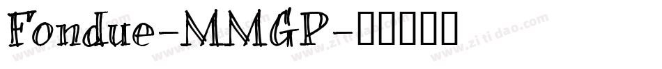 Fondue-MMGP字体转换