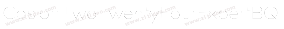 CaslonTwoTwentyFourExpertBQ-Medium字体转换