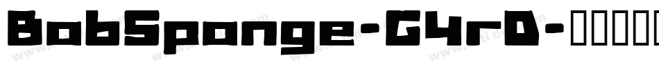 BobSponge-G4rD字体转换