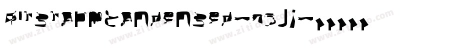 BitstormCondensed-95Jj字体转换