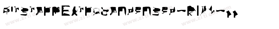 BitstormExtracondensed-RlDV字体转换