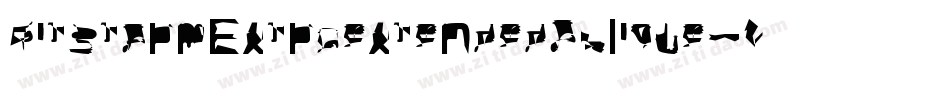 BitstormExtraextendedOblique-Yrjq字体转换