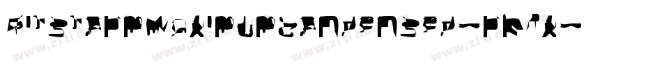 BitstormMaximumcondensed-rKPx字体转换
