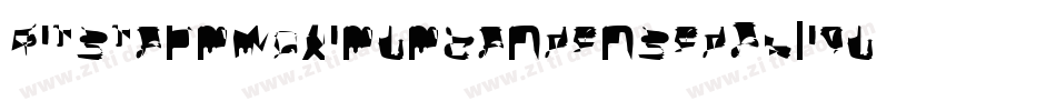 BitstormMaximumcondensedOblique-MXjp字体转换