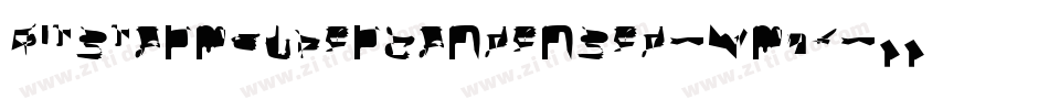 BitstormSupercondensed-wm42字体转换