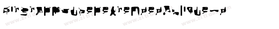 BitstormSuperextendedOblique-dX1l字体转换