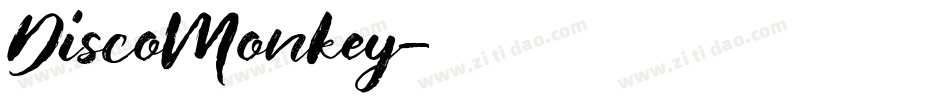 DiscoMonkey字体转换
