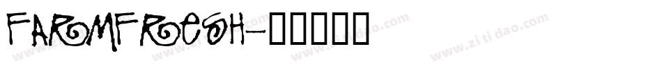 farmfresh字体转换