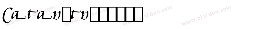 Catanltn字体转换