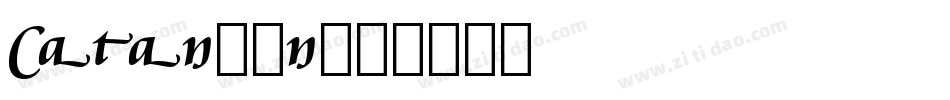 Catanbon字体转换
