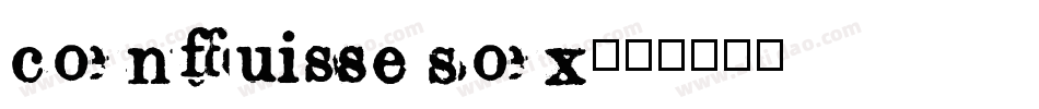 Confusebox字体转换