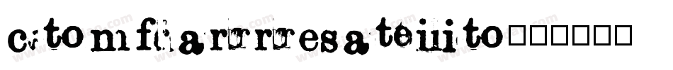 Confarreatio字体转换