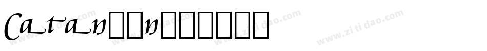 Catanbon字体转换