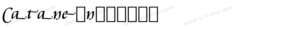 Cataneon字体转换