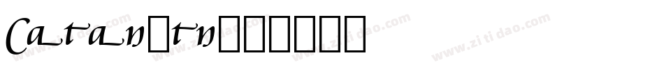 Catanltn字体转换