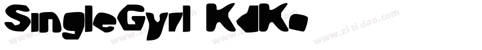 SingleGyrl-KdKo字体转换