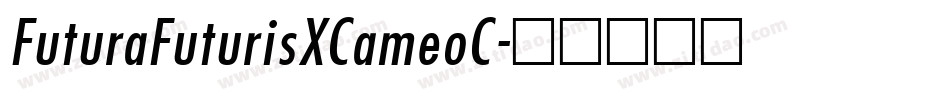FuturaFuturisXCameoC字体转换