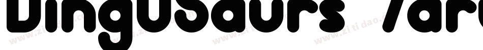 DingOSaurs-7arw字体转换