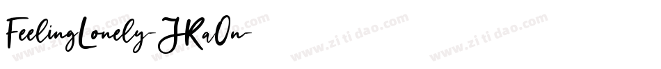 FeelingLonely-JRa0n字体转换