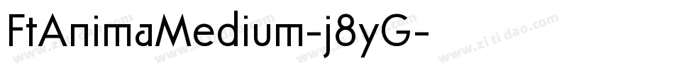 FtAnimaMedium-j8yG字体转换